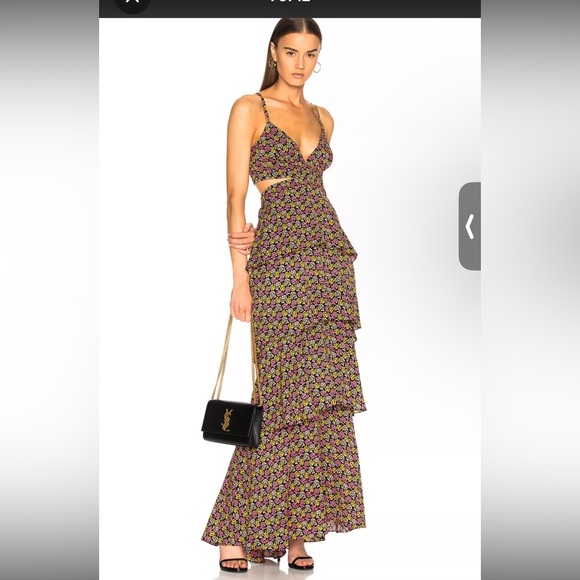 ALC Titus Floral Maxi Dress NWOT
